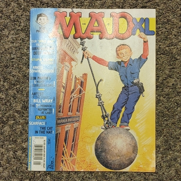 Mad XL Magazine #25 January 2004 Stupid Celebs: Madonna, Arnold Schwarzenegger - Picture 4 of 12